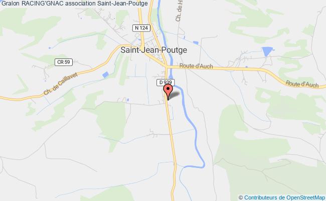 plan association Racing'gnac Saint-Jean-Poutge