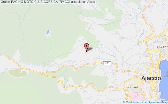plan association Racing Moto Club Corsica (rmcc) Ajaccio