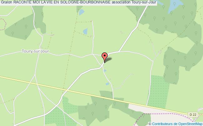 plan association Raconte Moi La Vie En Sologne-bourbonnaise Toury-sur-Jour