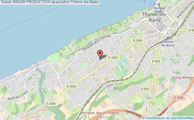 plan association Radar Production Thonon-les-Bains
