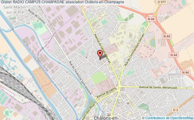 plan association Radio Campus Champagne Châlons-en-Champagne