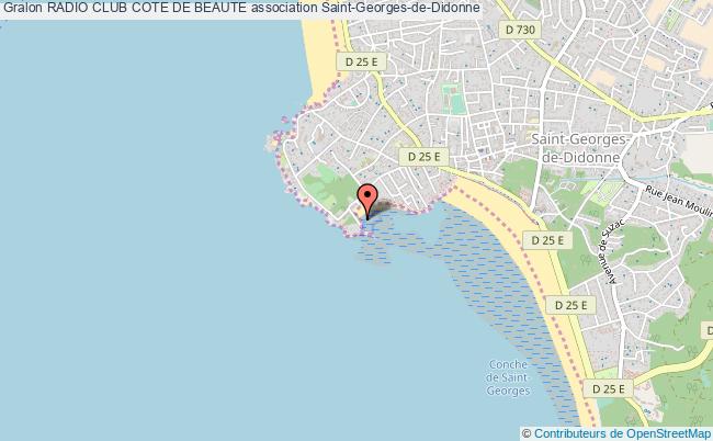 plan association Radio Club Cote De Beaute Saint-Georges-de-Didonne