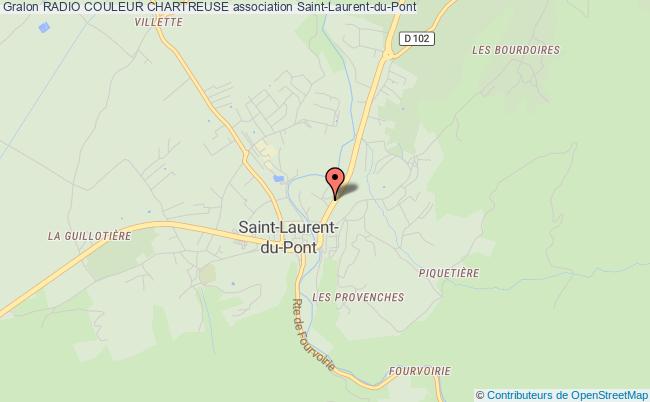 plan association Radio Couleur Chartreuse Saint-Laurent-du-Pont