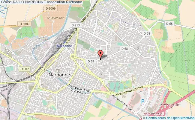 plan association Radio Narbonne Narbonne