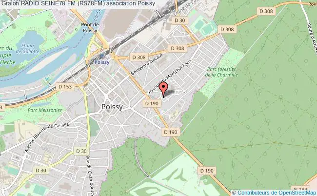plan association Radio Seine78 Fm (rs78fm) Poissy