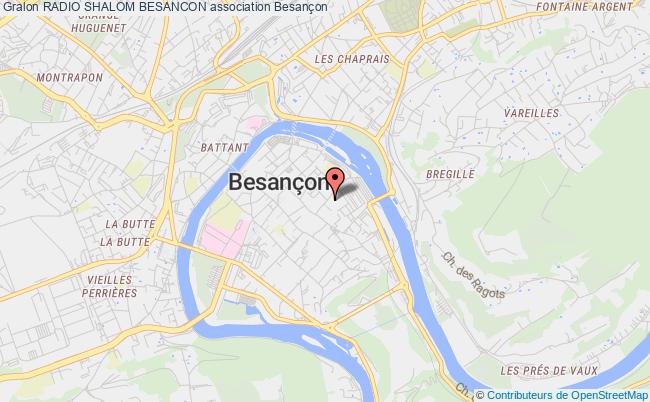 plan association Radio Shalom Besancon Besançon