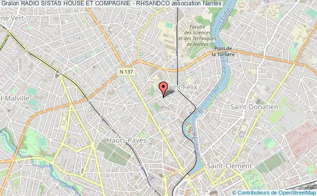 plan association Radio Sistas House Et Compagnie - Rhsandco Nantes