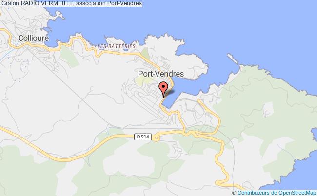 plan association Radio Vermeille Port-Vendres