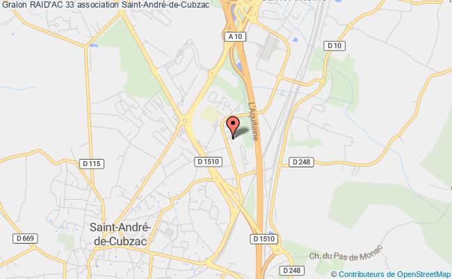 plan association Raid'ac 33 Saint-André-de-Cubzac