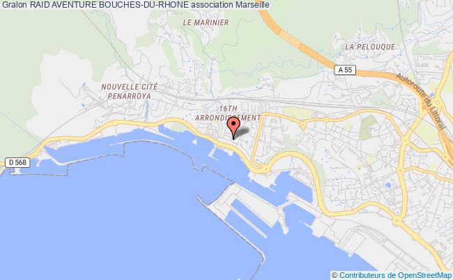 plan association Raid Aventure Bouches-du-rhone Marseille 13