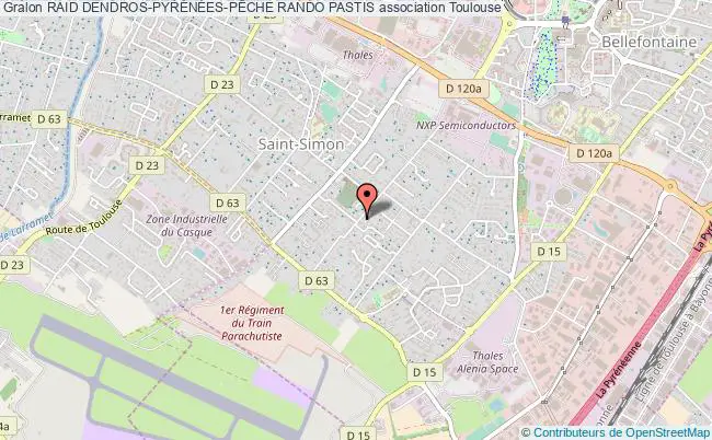 plan association Raid Dendros-pyrÉnÉes-pÊche Rando Pastis Toulouse