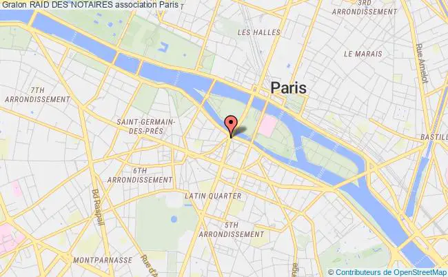 plan association Raid Des Notaires Paris