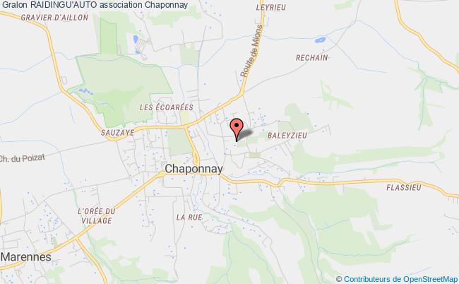 plan association Raidingu'auto Chaponnay