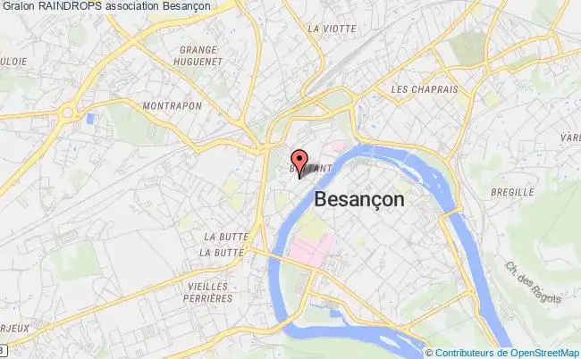 plan association Raindrops Besançon
