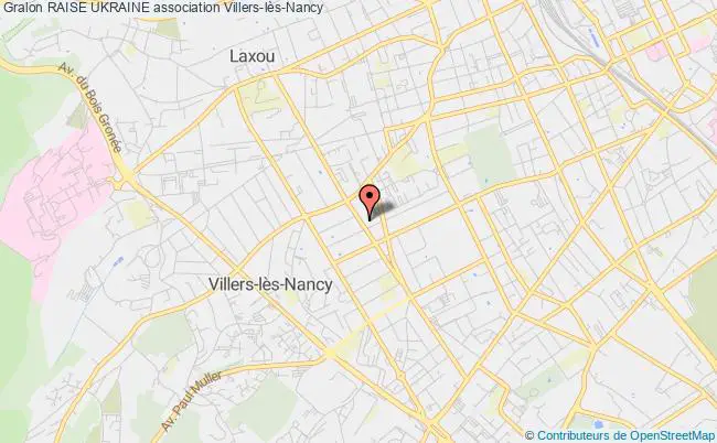 plan association Raise Ukraine Villers-lès-Nancy