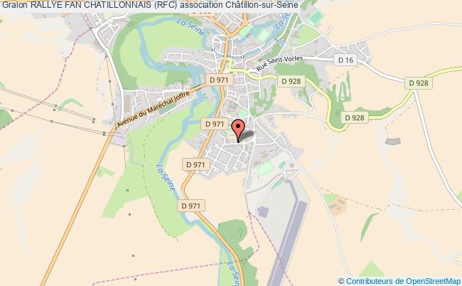plan association Rallye Fan Chatillonnais (rfc) Châtillon-sur-Seine