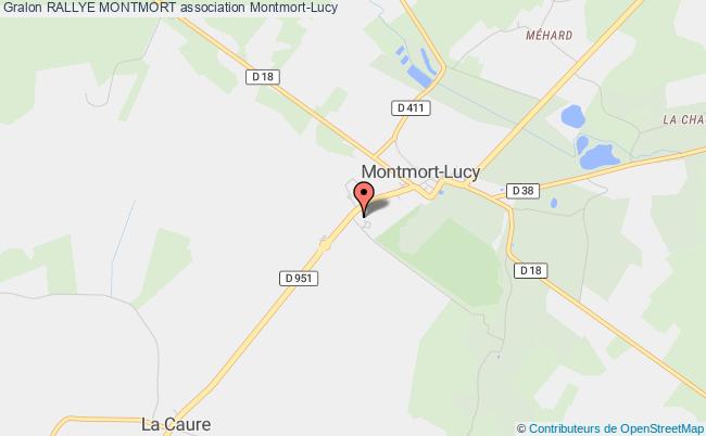 plan association Rallye Montmort Montmort-Lucy