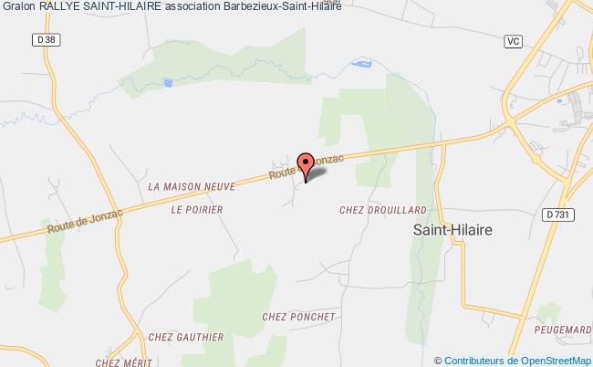 plan association Rallye Saint-hilaire Barbezieux-Saint-Hilaire