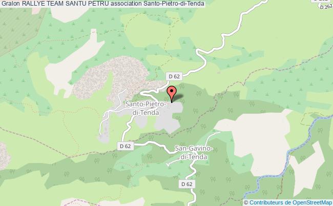 plan association Rallye Team Santu Petru Santo-Pietro-di-Tenda