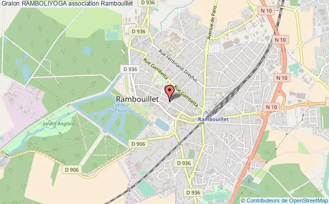 plan association Ramboliyoga Rambouillet