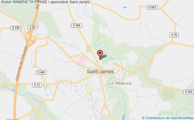 plan association Ramene Ta Fraise ! Saint-James