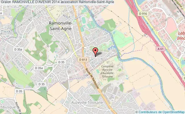 plan association Ramonville D'avenir 2014 Ramonville-Saint-Agne