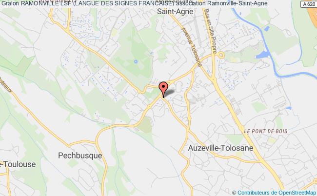 plan association Ramonville Lsf (langue Des Signes Francaise) Ramonville-Saint-Agne