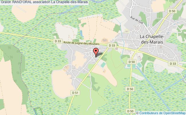 plan association Rand'oral La Chapelle-des-Marais