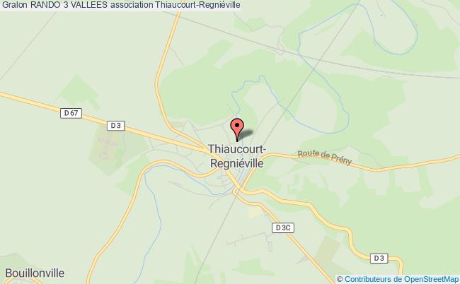 plan association Rando 3 Vallees Thiaucourt-Regniéville