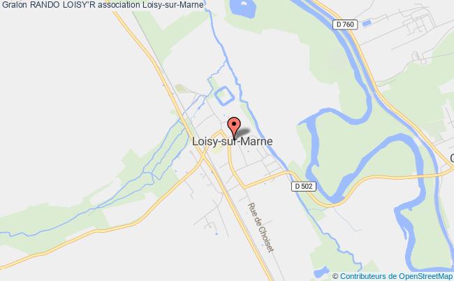 plan association Rando Loisy'r Loisy-sur-Marne