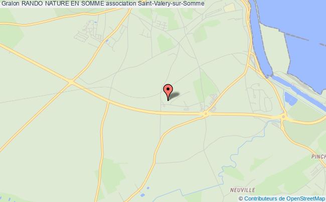 plan association Rando Nature En Somme Saint-Valery-sur-Somme