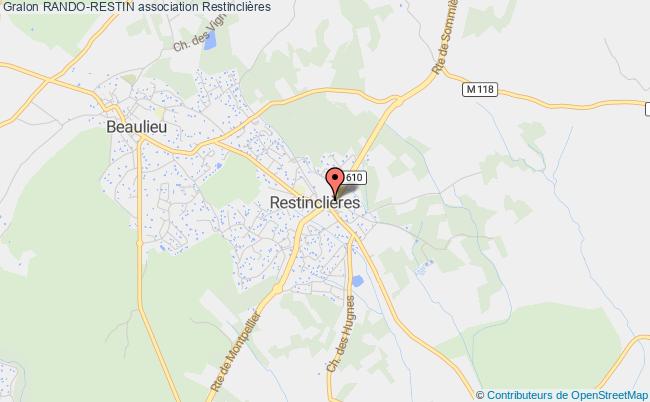 plan association Rando-restin Restinclières