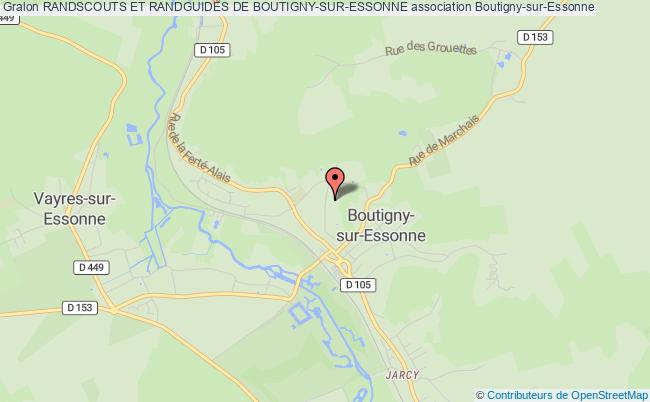 plan association Randscouts Et Randguides De Boutigny-sur-essonne Boutigny-sur-Essonne