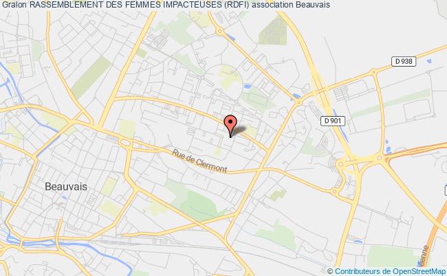 plan association Rassemblement Des Femmes Impacteuses (rdfi) Beauvais