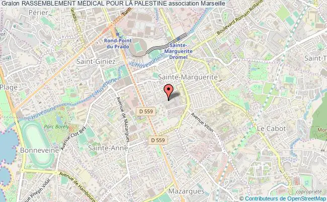 plan association Rassemblement MÉdical Pour La Palestine Marseille 9