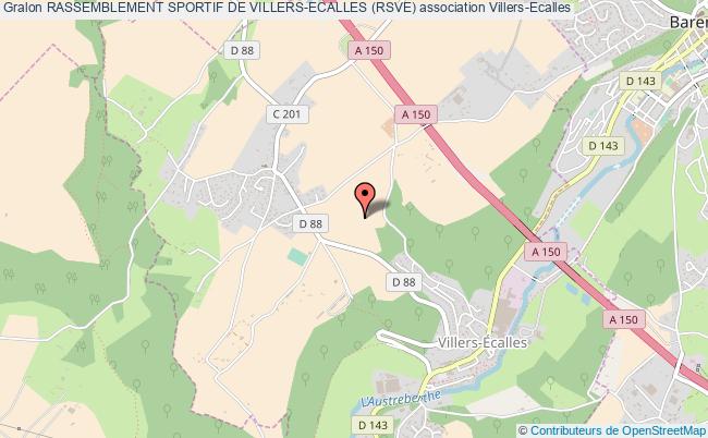 plan association Rassemblement Sportif De Villers-ecalles (rsve) Villers-Écalles
