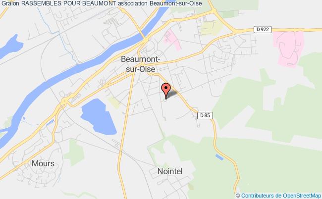 plan association Rassembles Pour Beaumont Beaumont-sur-Oise