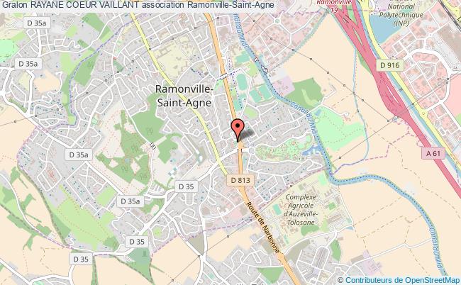 plan association Rayane Coeur Vaillant Ramonville-Saint-Agne