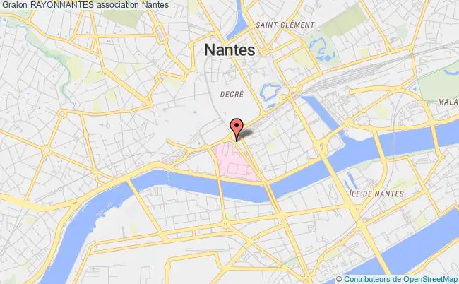 plan association Rayonnantes Nantes
