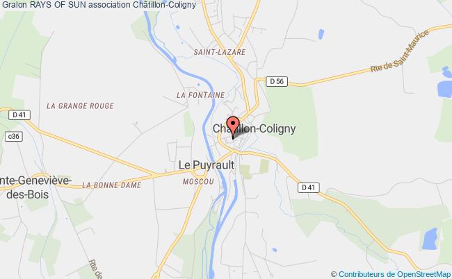 plan association Rays Of Sun Châtillon-Coligny