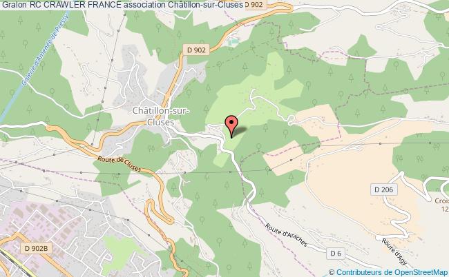 plan association Rc Crawler France Châtillon-sur-Cluses