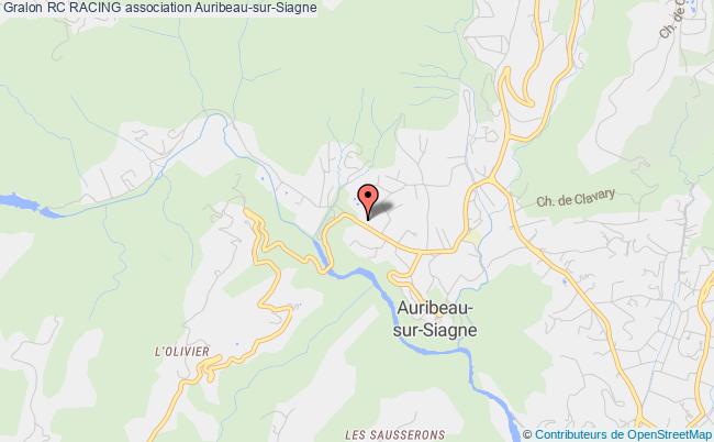 plan association Rc Racing Auribeau-sur-Siagne