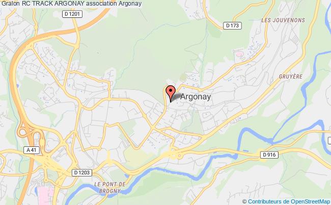 plan association Rc Track Argonay Argonay