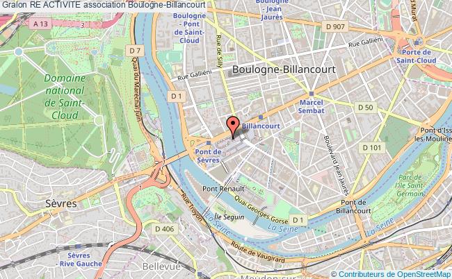 plan association Re Activite Boulogne-Billancourt