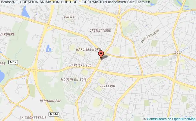 plan association Re_creation-animation Culturelle/formation Saint-Herblain