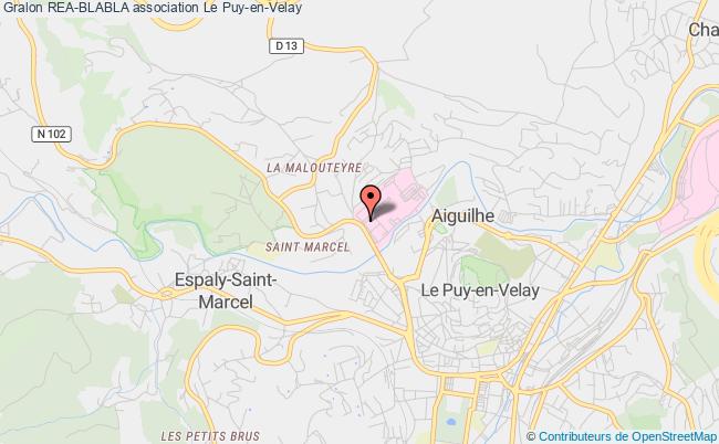 plan association Rea-blabla Le    Puy-en-Velay cedex