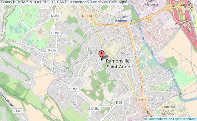 plan association Readaptation, Sport, Sante Ramonville-Saint-Agne