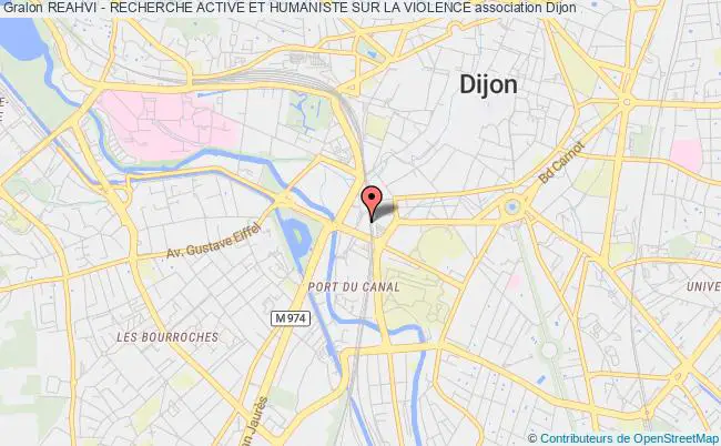 plan association Reahvi - Recherche Active Et Humaniste Sur La Violence Dijon