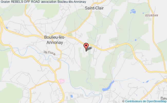plan association Rebels Off Road Boulieu-lès-Annonay