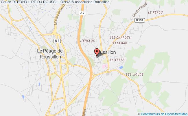 plan association Rebond-lire Du Roussillonnais Roussillon
